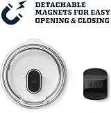 YETI Rambler 10 oz Tumbler with MagSlider Lid Stainless Steel Black view 5
