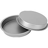 G & S Metal Products Company OvenStuff Nonstick Round Cake Baking Pan 2 Piece Set, 9", Gray