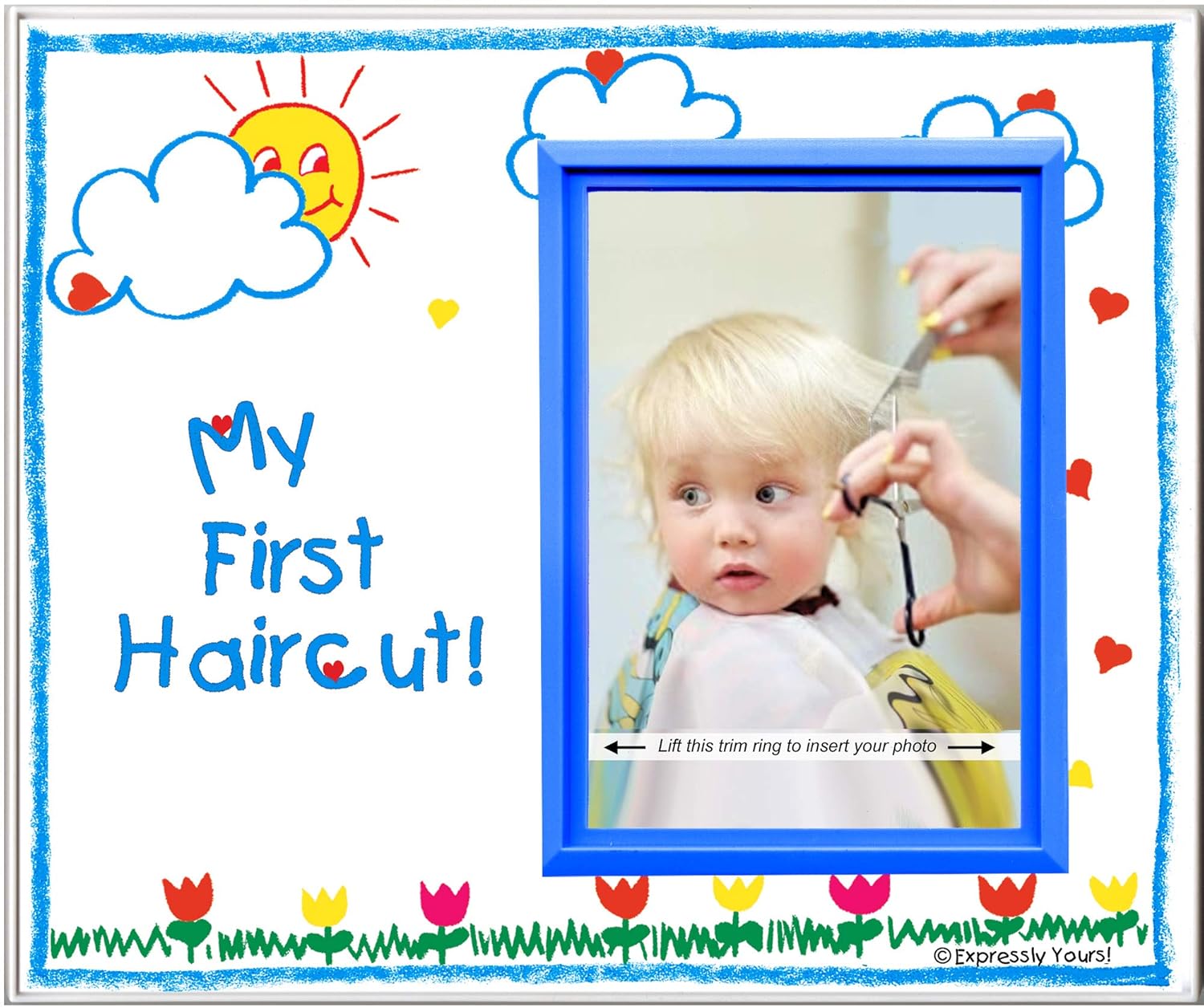 baby's first haircut keepsake