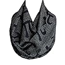 Etwoa's Pi Letter Infinity Scarf Circle Geek Scarf