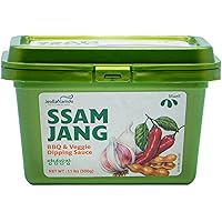 Mild Ssamjang Seasoning Sauce [ Korean Pantry ] Spicy Savory Jang Sauce with Fermented Soybean and Peppers, Perfect for Dippi