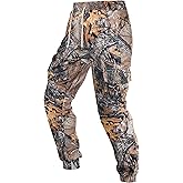 GRAJTCIN Casual Camo Joggers Sweatpants for Men Lightweight Hiking Outdoor Sweatpants Streetwear Pants for Men