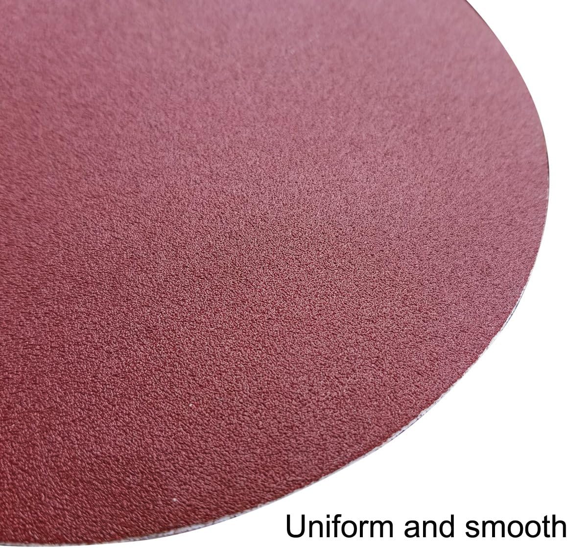 Sackorange 50 PCS 8-Inch NO-Hole PSA Aluminum Oxide Sanding Disc, Self Stick(5 Each of 120 180 240 320 400 600 800 1000 1500 2000) - - 
