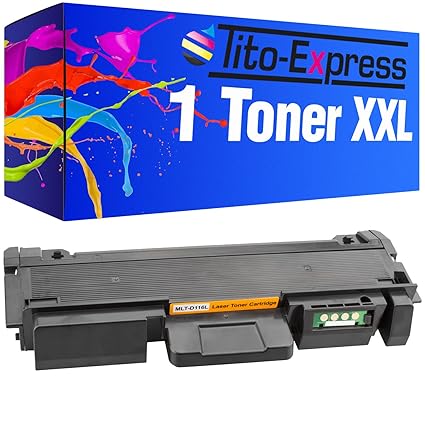 PlatinumSerie 1x Toner-Kartusche XXL kompatibel für Samsung MLT-D116L M2820D M2820DW M2820ND M2825DW M2825ND M2825ND M2825 Se