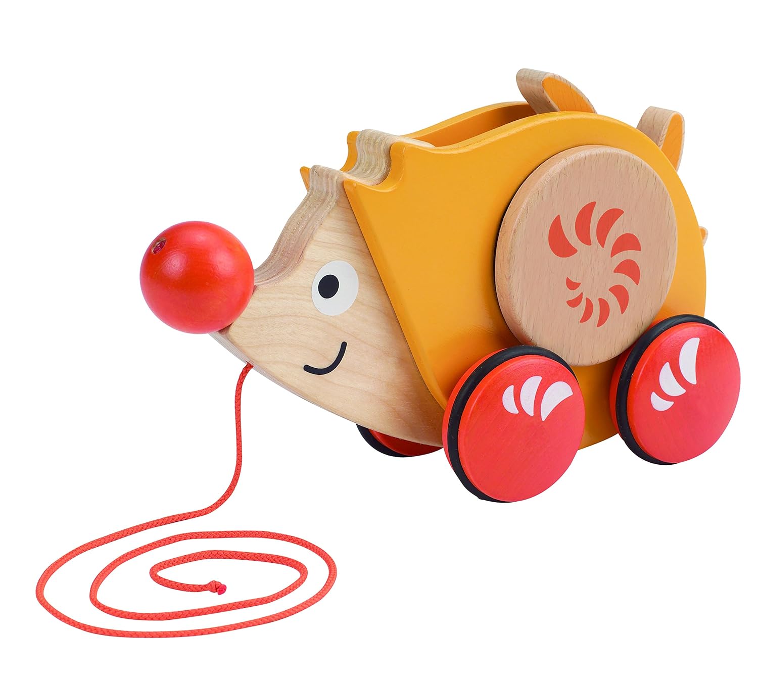 Hape Early Explorer Walk Along Hedgehog Pull Toy