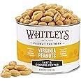 Whitley’s Salt & Ground Pepper Virginia Peanuts – Super Extra Large 'Home Cooked' Virginia Peanuts (20 Ounce Tin)