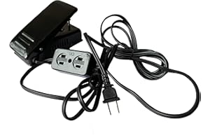 HimaPro Universal Foot Control Pedal W/Light & Motor Block FC143 For Home Sewing Machines