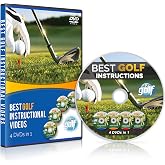 Best Instructional Golf Videos - Learn Basic Swing with Lessons - 4 DVD Set