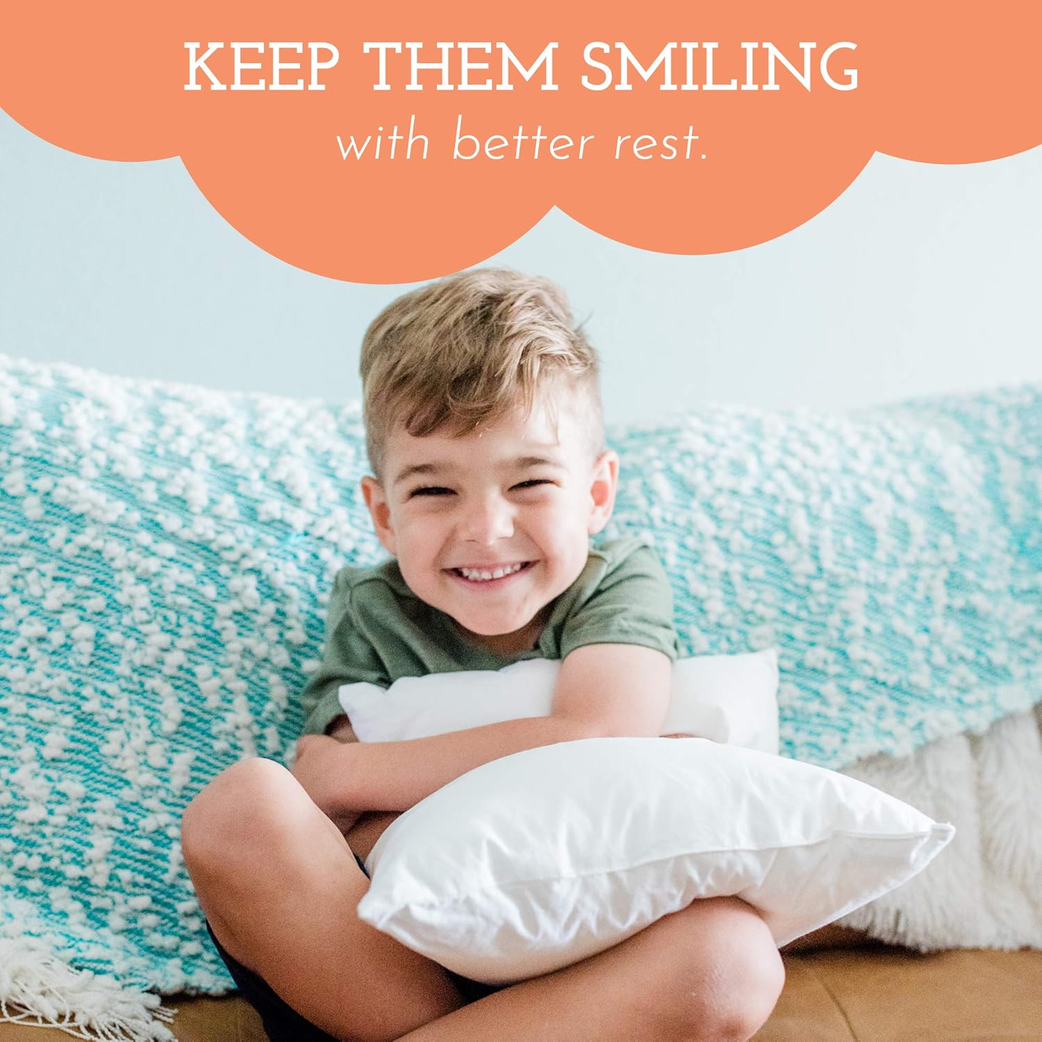 Toddler Pillow - Soft Hypoallergenic - Best Pillows for Kids! Better Neck Support and Sleeping! They Will Take a Better Nap in Bed, a Crib, or Even on the Floor at School! Makes Travel Comfier!: Home & Kitchen