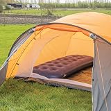 Milestone Camping Inflatable Flocked Single Airbed 191x73x22cm view 8