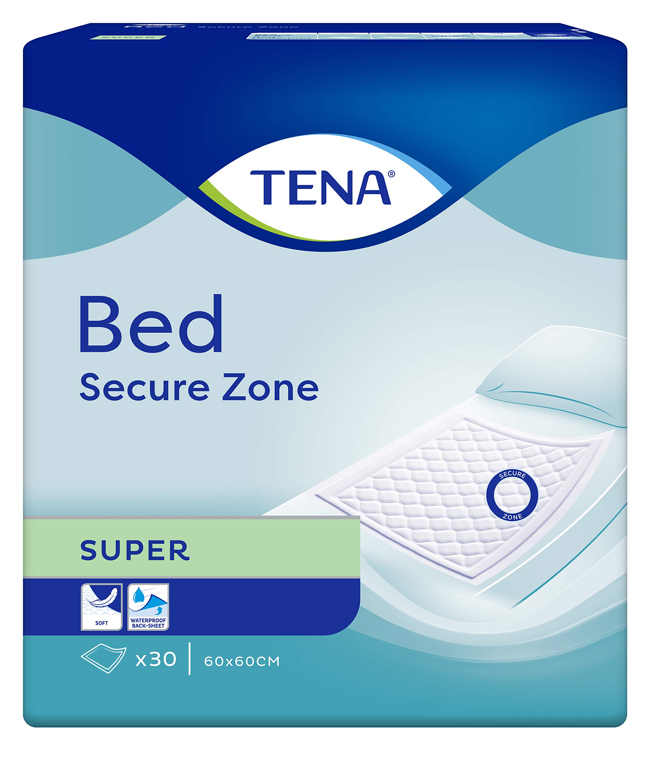 Tena 60 x 60cm Super Bed - Pack of 30