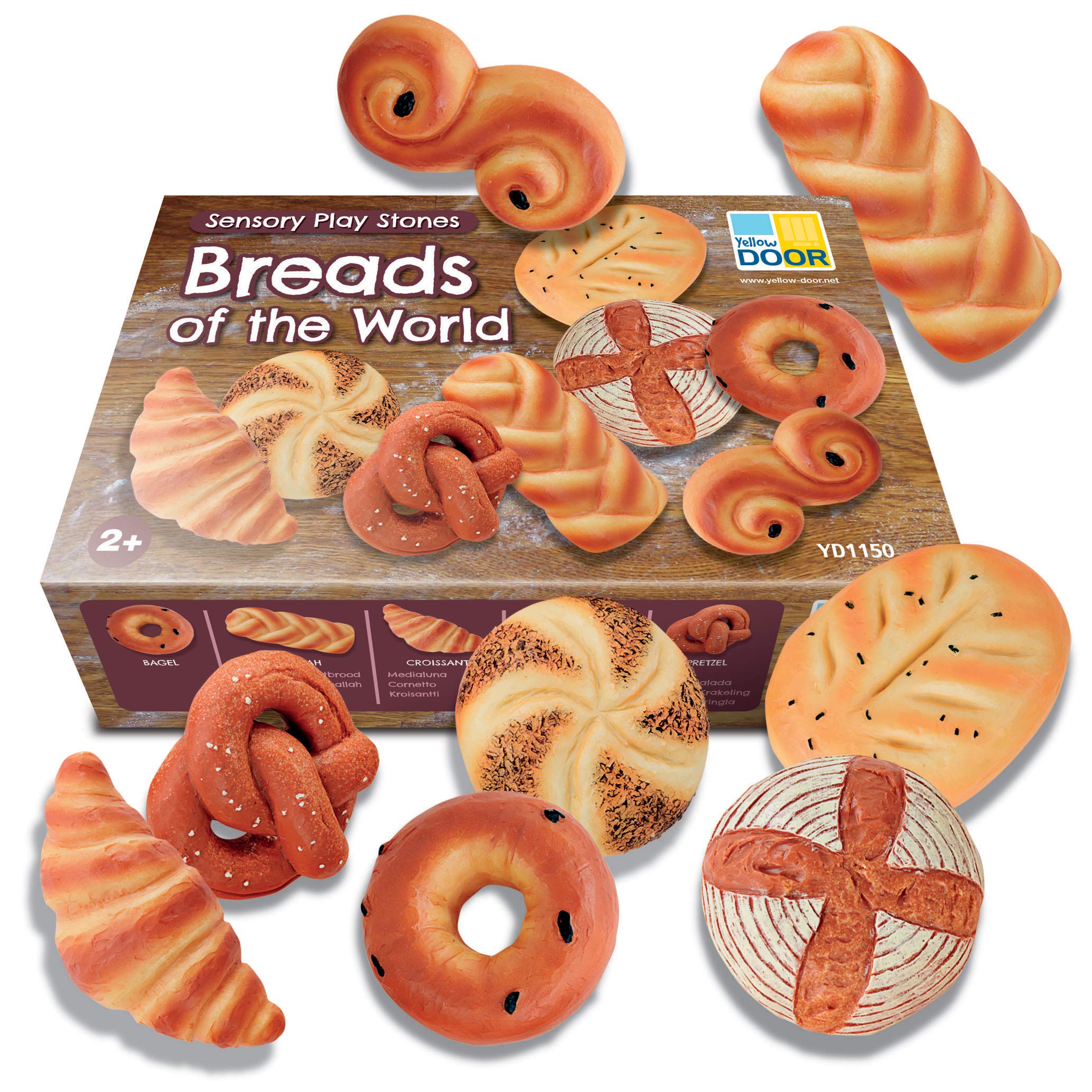 Yellow Door Breads of the World - Sensory Play Stones