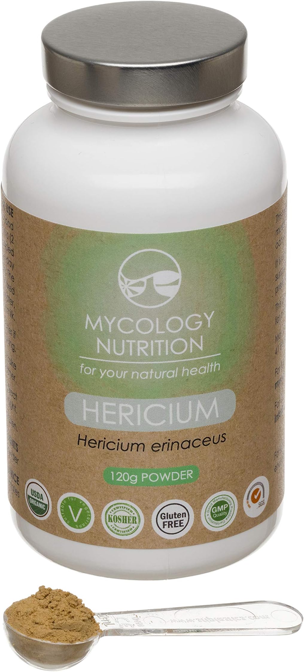 Mycology Nutrition Hericium Mushroom Powder- 120G