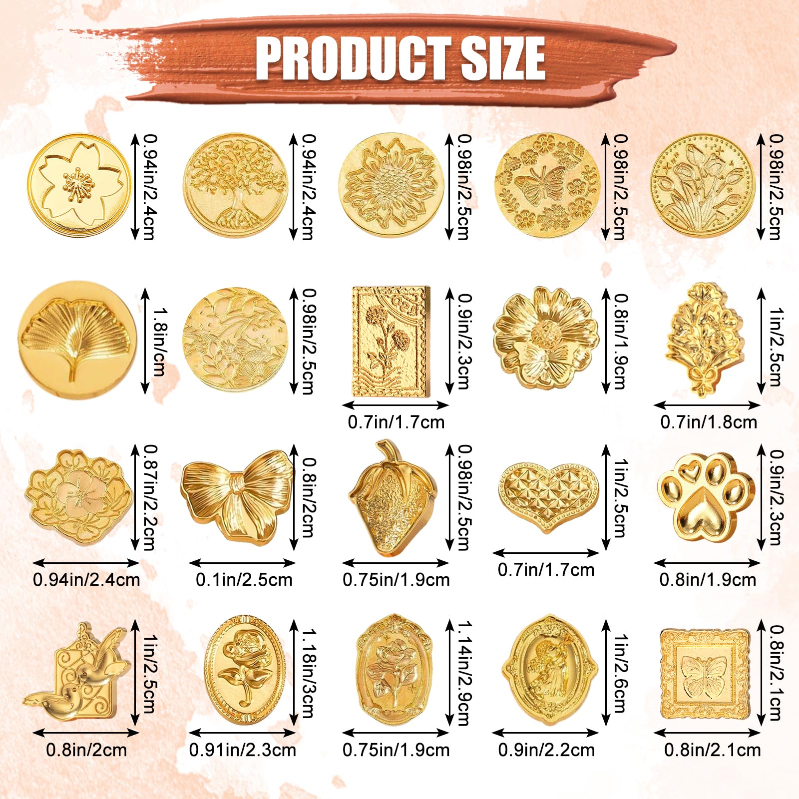 Wax Seal Stamp Kit, 21Pcs Draupnir Wax Stamp Seal,Vintage Classic Sealing Wax Stamp Head with Wooden Handle for Party Wedding Invitation Cards Envelopes Gift Wrapping Letter (20 Patterns)