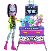 Monster High Make-A-Monster Pet Playset with Frankie Stein Doll | Custom Pet Doll Set with 30+ Accessories for Countless Pet Combos and Mad Science Lab Furniture
