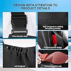 YAOYAO LAND Fishing Waders with Boots for Men