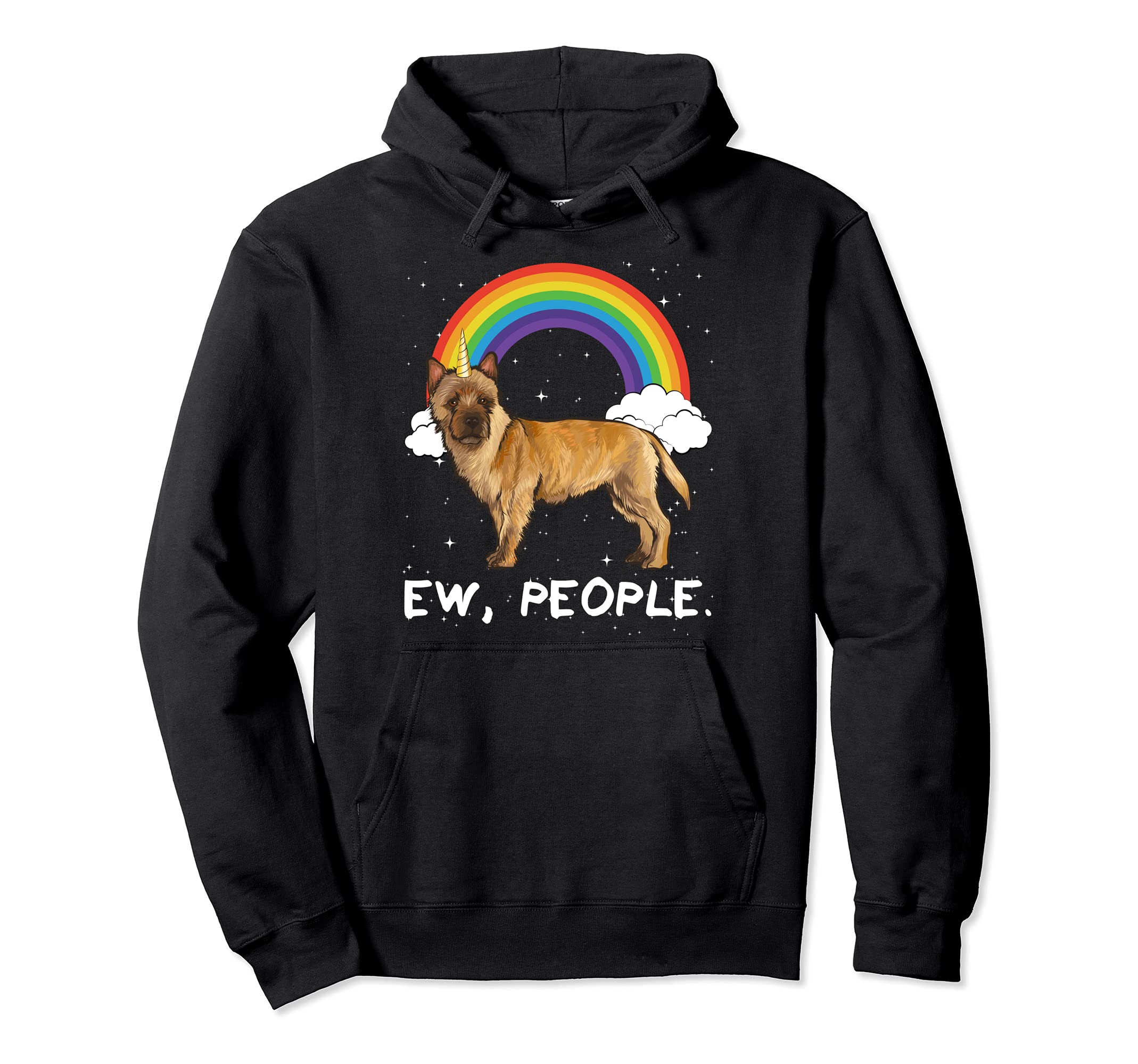 Rainbow Cairn Terrier Ew People Unicorn Dog Pullover Hoodie
