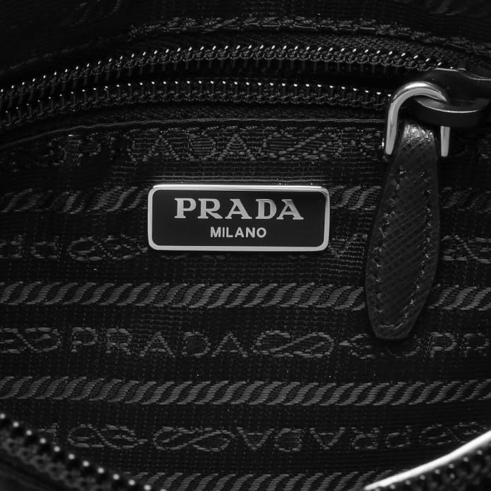 prada silver clutch