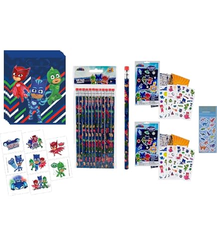 Amazon.com: Adorable Multicolor PJ Masks Mega Mix Value Pack