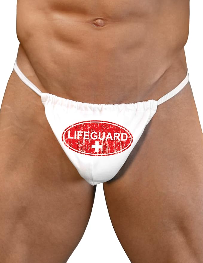 Lifeguard GString Underwear at Amazon Men’s Clothing store