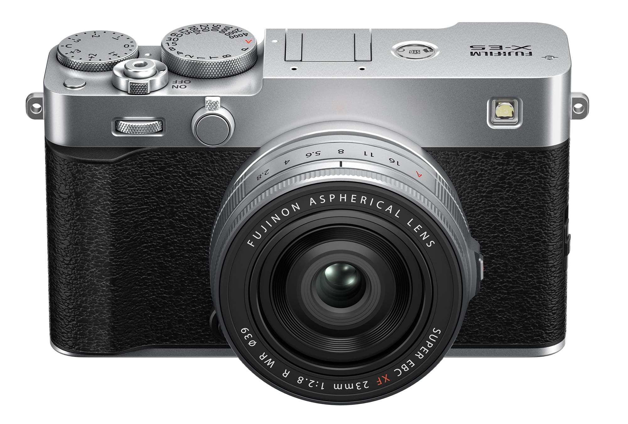 FUJIFILM X-E5 Mirrorless Digital Camera XF23mmF2.8 Lens Kit - Silver