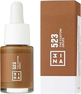 3INA The Custom Drops 523 Brown Foundation Mixer - Matte Oil-Free Vegan view 3