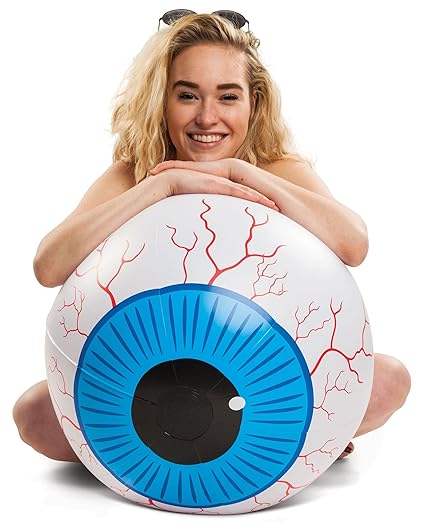 eyeball beach ball