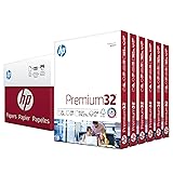 HP Papers | 8.5 x 11 Paper | Premium 32 lb | 6 Pack