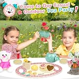 Airlab Wooden Tea Set Afternoon Tea Party Toy for Toddlers Kids view 5