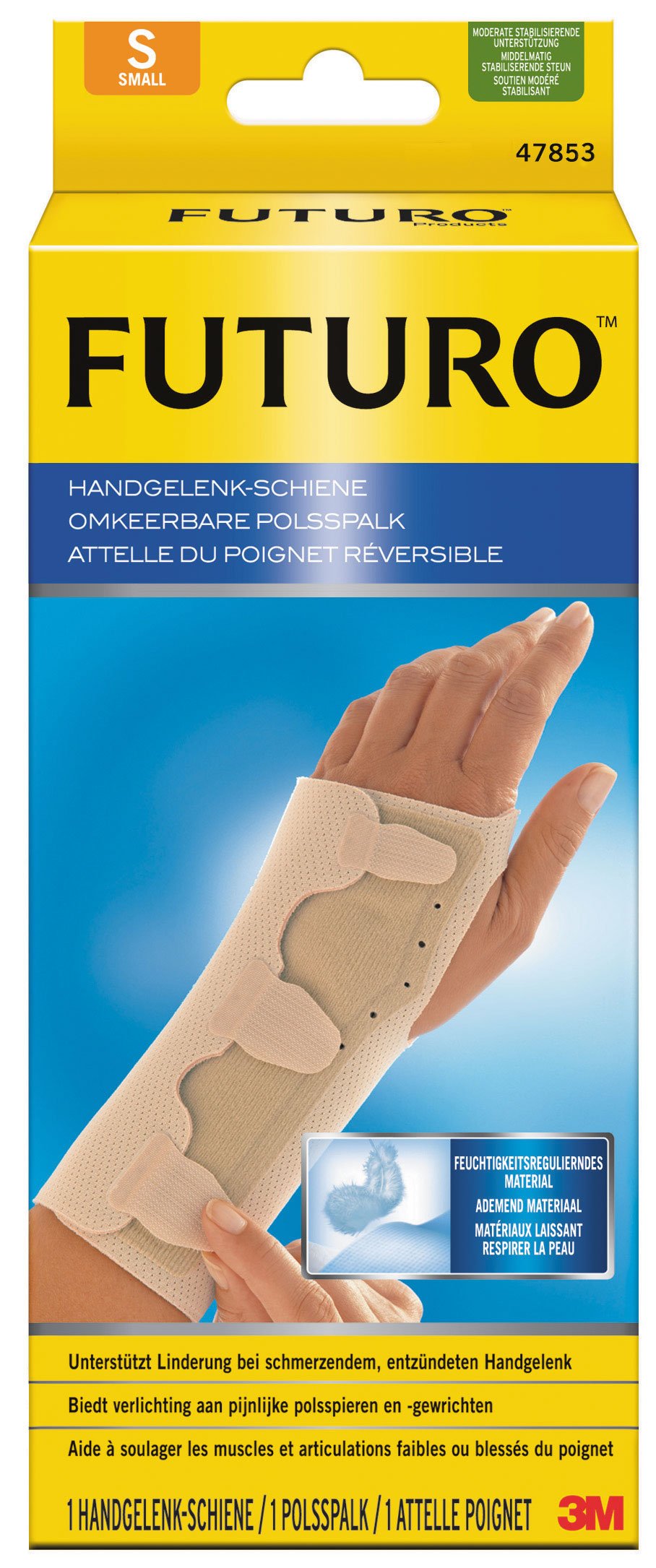 Futuro Classic FUT47854 Wrist Brace Can Be Worn On Either Side