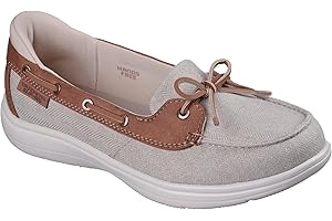 Skechers Womens Hands Free Slip-ins On-The-go Flex Radiant Scooped Boat Shoe Loafer