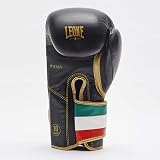 LEONE 1947 Boxing Gloves Unisex 10 OZ Black GN039 view 4