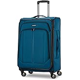 Samsonite Ascella 4 Medium Checked Luggage - Cerulean Blue