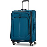 Amazon.com | Samsonite Ascella 4 Large Checked Suitcase - Purple
