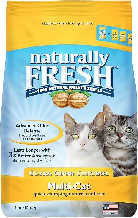 naturally fresh cat litter pellet