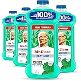 Mr Clean All Purpose Cleaner, Floor Cleaner for Mopping Home, Bathroom, & Kitchen, Cleaning Liquid for Mop & Bucket, Cleaning