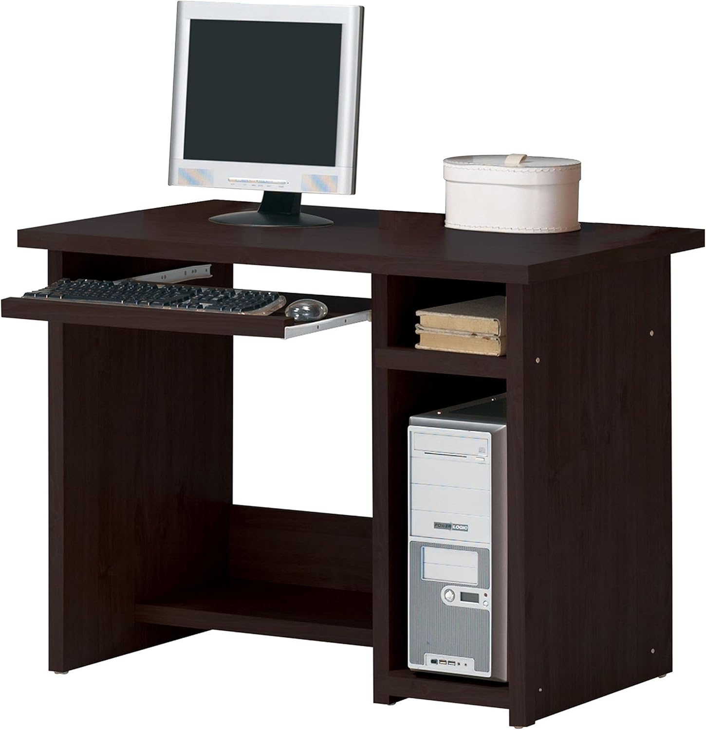 storage desk espresso room essentials instructions