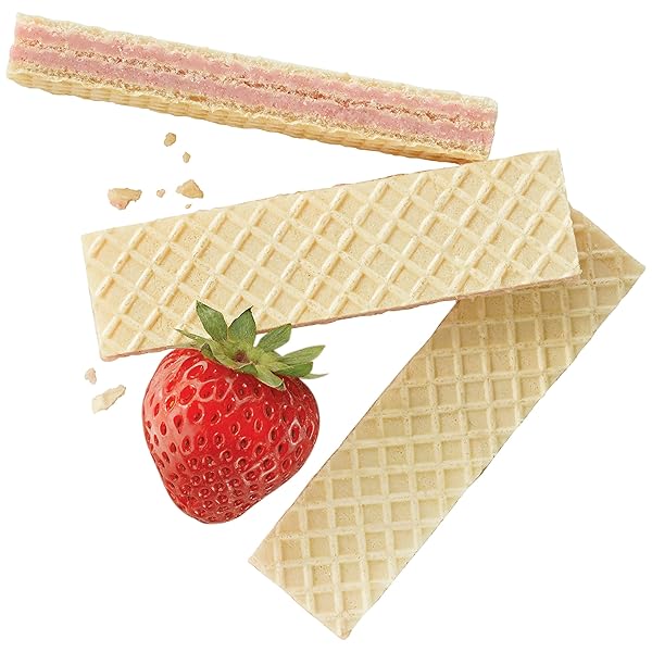 VOORTMAN BAKERY STRAWBERRY WAFERS, 30 COUNT