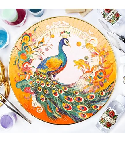 Kit DIY Cloisonné Floral – 28x20 Cm, Débutants Et Experts, Avec Instructions Et Vidéos