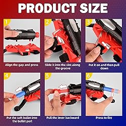 Spider Web Shooter (Set of 2),Kids Cosplay Wrist