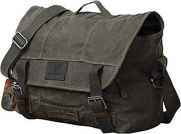 waterproof canvas messenger bag