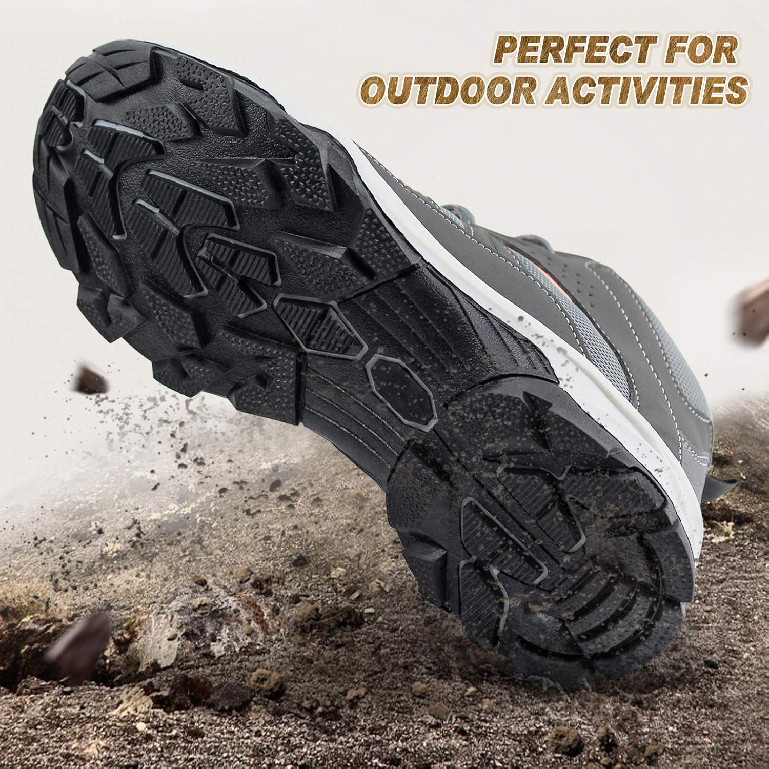  | JABASIC Womens Mid Hiking Boots Lightweight Waterproof Outdoor Trekking Shoes | Hiking Boots