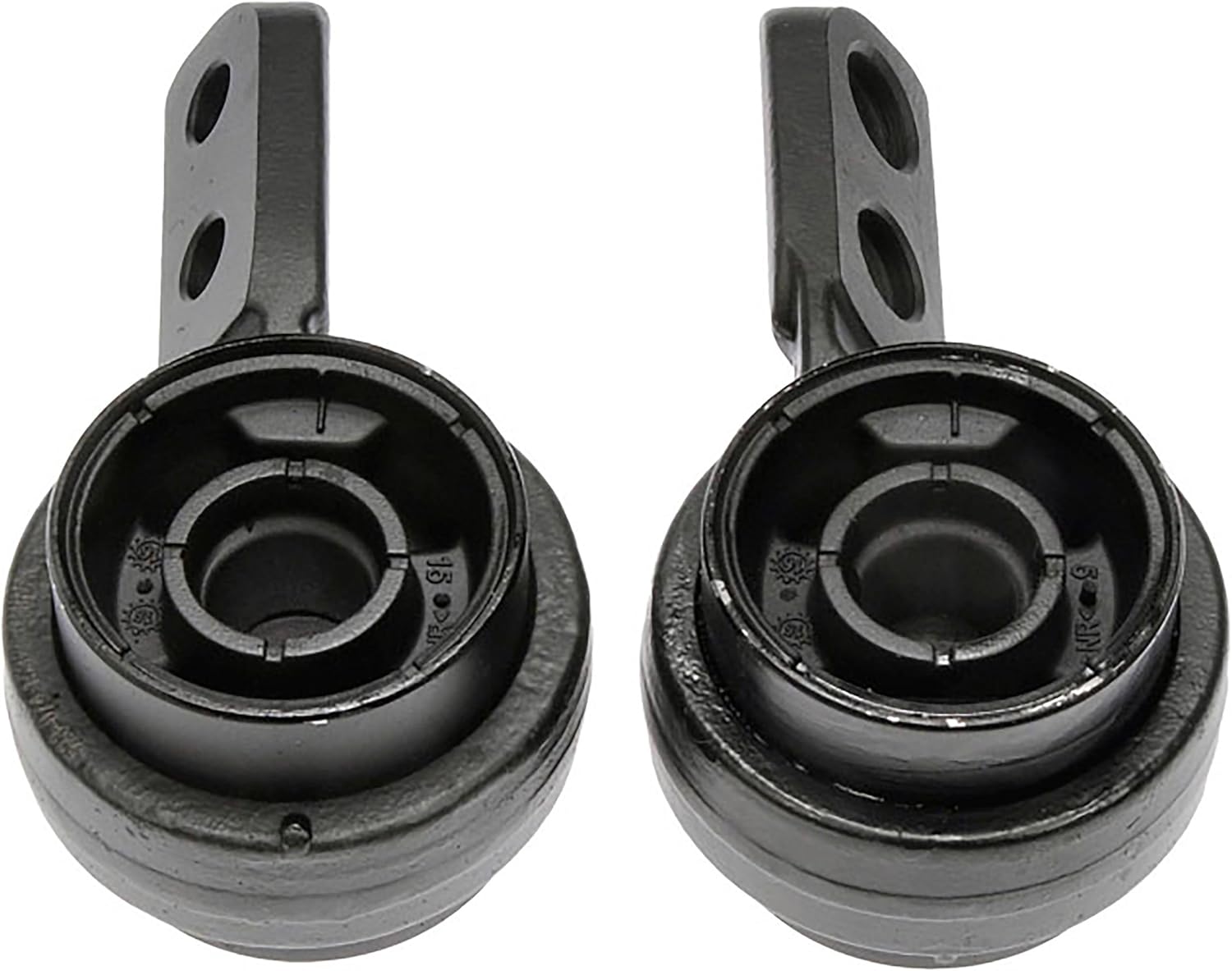 APDTY 634185 Front Lower Control Arm Bushing Set Fits 2001-2005 BMW 325xi or330xi Front Lower Left & Right (Replacement Bolt On; Replaces BMW 31121139791, 31121139792, 31129063163)