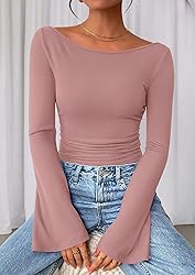 PRETTYGARDEN Women's Long Sleeve Shirts 2025 Fall