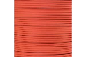 PARACORD PLANET 10 20 25 50 100 Foot Hanks and 250 1000 Foot Spools of Parachute 550 Cord Type III 7 Strand Paracord (Solar Orange 100 Feet)