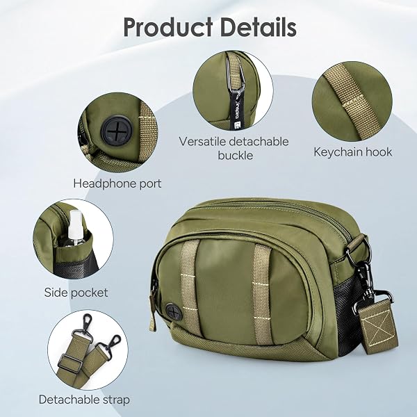 TRAVEL INSPIRA FUNCTIONAL MULTI POCKET CROSSBODY BAG STYLISH SHOULDER BAGS PURSE