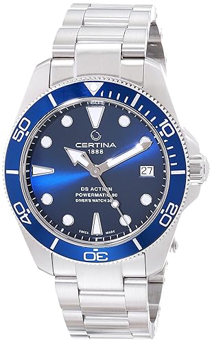 Certina, Unisex, DS ACTION Diver 38mm, Stainless Steel, Swiss