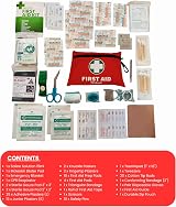 it's Smart 110 Piece First Aid Kit Red Portable Travel Home Car Hiking view 8