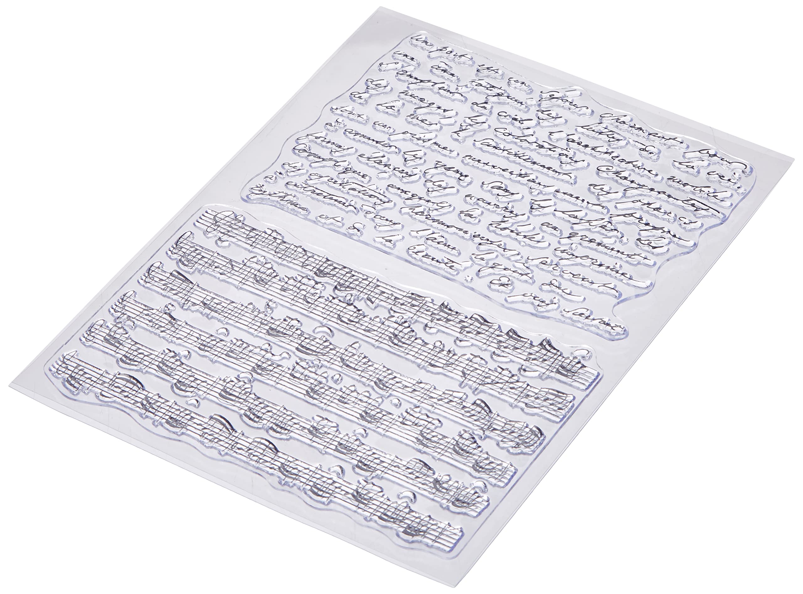 Artemio Clear Stamps Musical Note, Transparent