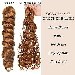Honey Blonde Braiding Hair Pre Stretched Synthetic